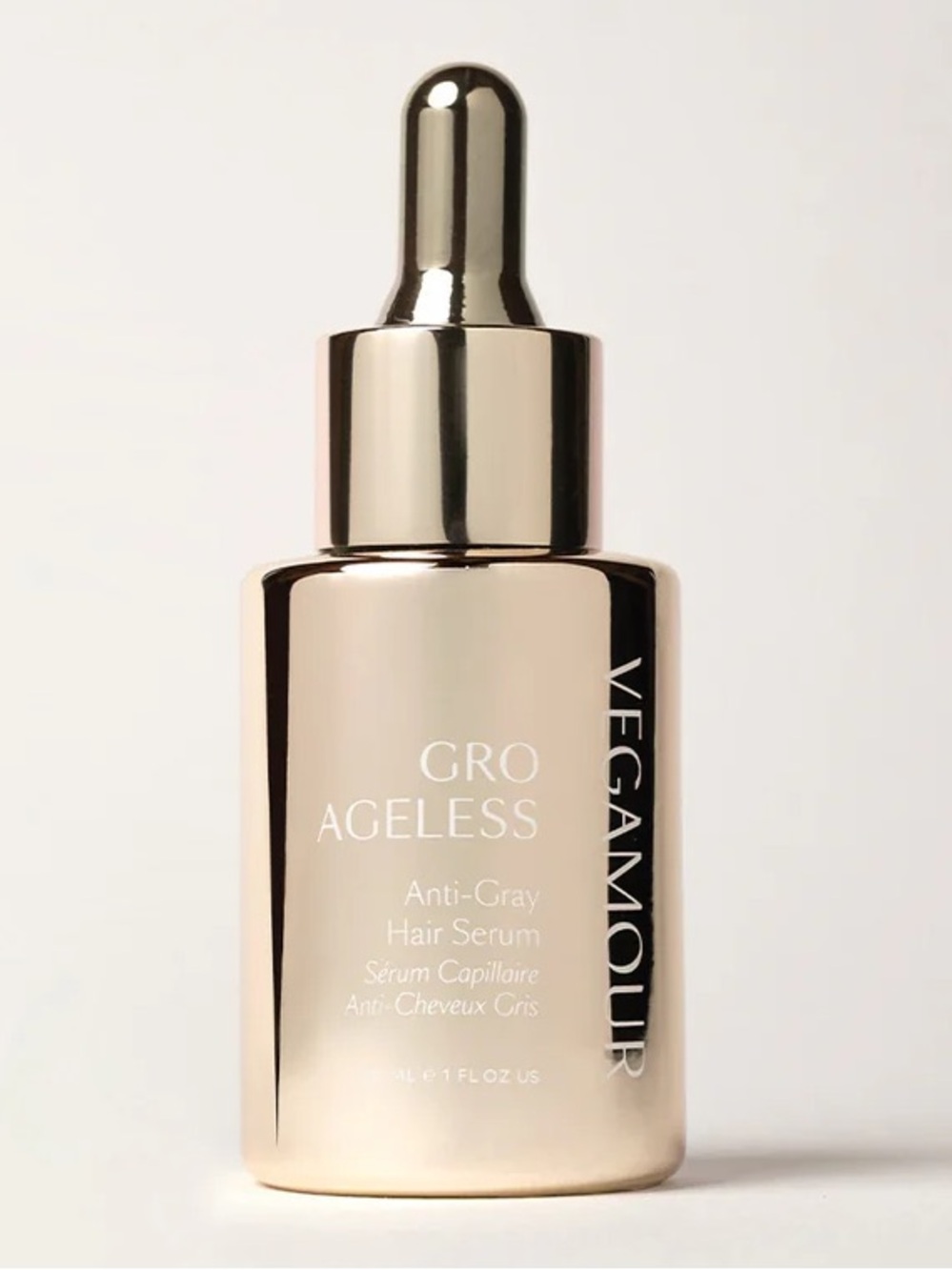 NWT VEGAMOUR Gro Ageless Gray Delay Hair Serum, 2-pack